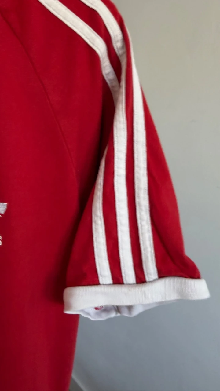 Camiseta Adidas Originals vermelha tamanho P – photo 5